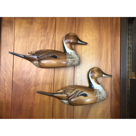 Vtg Artisan Signed Ducks Artist Signature - Picture 2 of 5